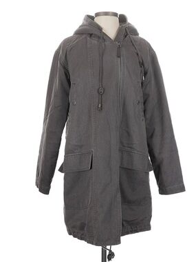 Poetry 2 in 1 Borg Sherpa Fleece Lined Hooded Parka Coat Size 4